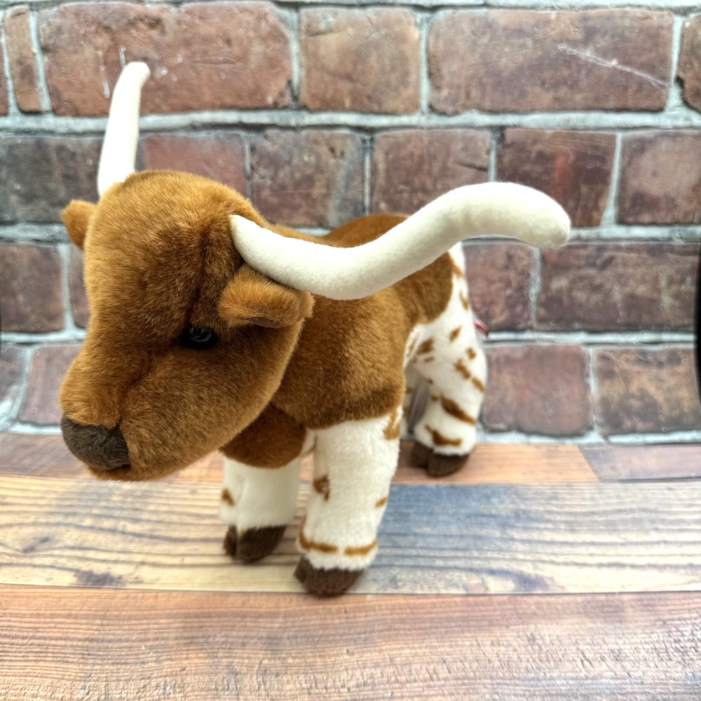 Douglas Cuddle Toys Fitzgerald the Longhorn # 1843 Stuffed Animal Toy
